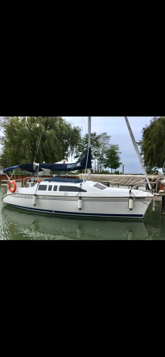 Hunter 260 | Sailboats | Grand Bend | Kijiji