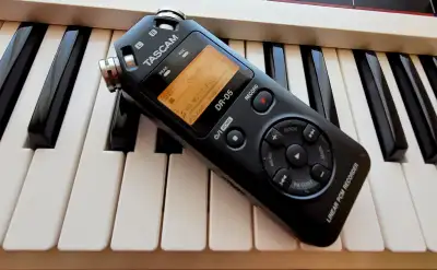 Tascam DR-05 compact stereo recorder, View more