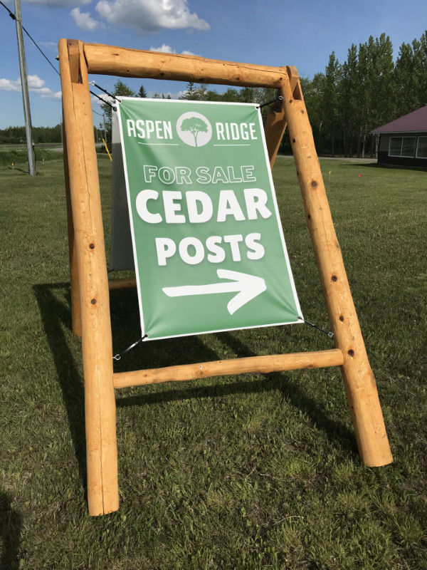 Cedar Posts For Sale in Decks & Fences in Thunder Bay