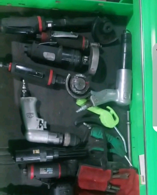 Mac Tools Long Neck Grinder, Reversible Grinder,Air Saw Power Tools