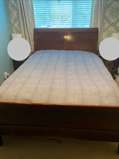 Queen Sleigh Bed, View more