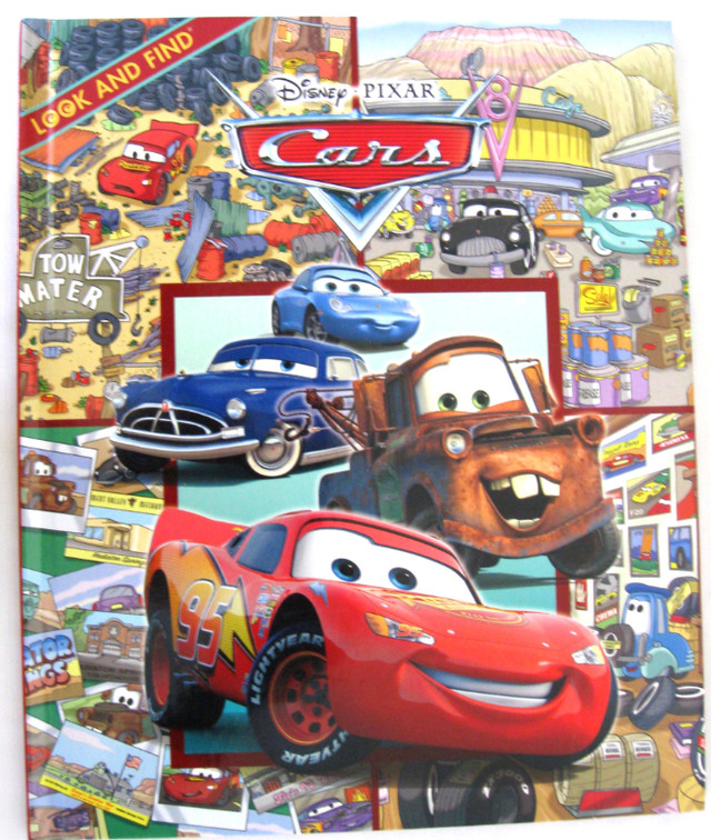 DISNEY PIXAR CARS //LOOK AND FIND GAME BOOK... dans Art et objets de collection  à Ouest de l’Île