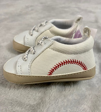 BNWT 6-9 month Carters baseball shoes 