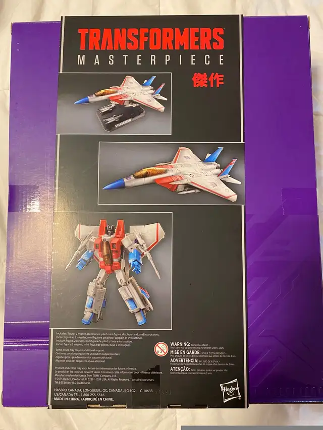 Masterpiece Transformers Star Scream  in Toys & Games in Calgary - Image 3
