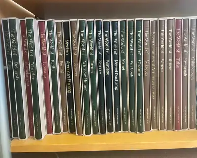 Time-Life set of 24 art books The World of ..., View more
