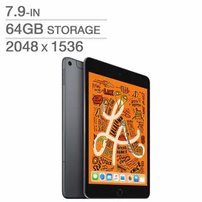 Apple iPad Mini 5, 7.9 in. 64 GB, View more