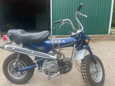 Great shape new tires and paint Not original seat it runs good fun bike
