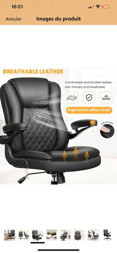 Chaise de bureau, View more