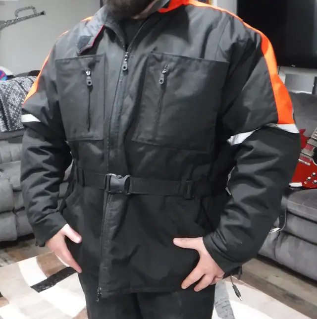 Harley Davidson Heated Motorcycle Jacket XXL in Men's in Kingston - Image 10