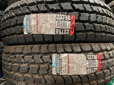 LT 225/75R17 Cooper winter tires X2 (Last pair in stock ) only $185 each 10ply tires Txt4035938473tx...