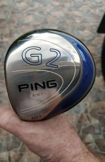 Wide assortment of golfing equipment, View more