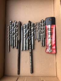 Masonry Drill Bits (from 1/4 to 3/4 inches) - 20 pieces