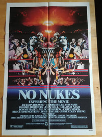 No Nukes original 1980 movie poster