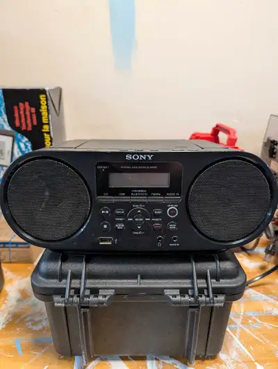 Sony ZS-RS60BT Personal Audio System, View more