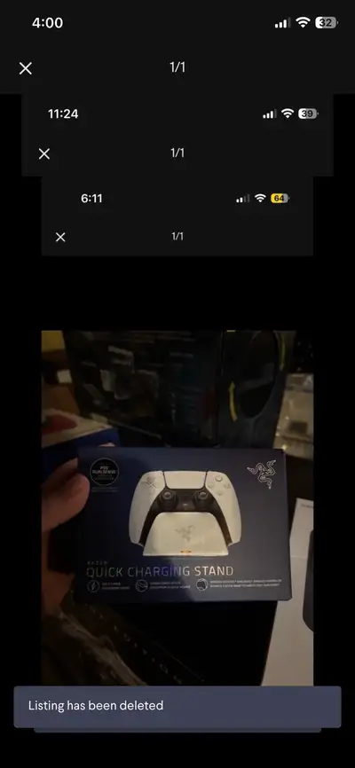 Razer Quick Charging Stand open box, View more