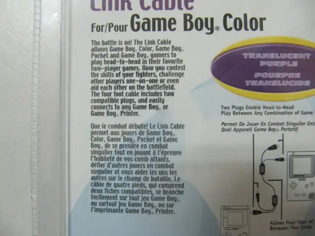 Classic GBC GameBoy Colour Link Cable Item CP-24-606G NEW Ci2000 in Older Generation in Mississauga / Peel Region - Image 4