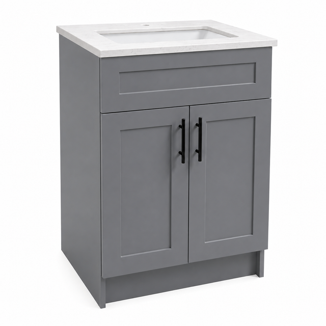 24" Bathroom Vanity – Only $199 with Top Included! in Cabinets & Countertops in City of Toronto - Image 5