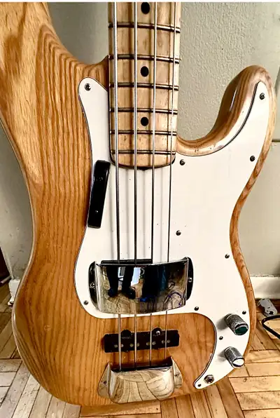 1975 Vintage Fender Precision Bass With Original Fender Case, View more