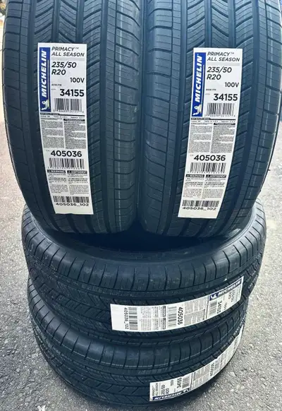 Brand New 235/50R20 Michelin Primacy All Season Tires, it can use multiple vehicles such as *** Lexu...