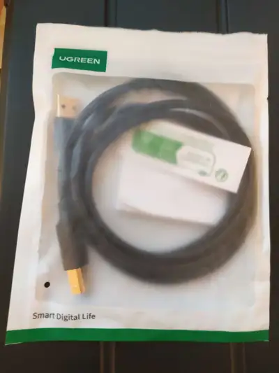 UGREEN Printer Cable USB 2.0 A Male to B Male Cord USB A to B Ca, View more