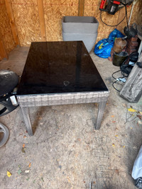 Patio table 