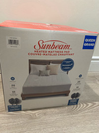 Sunbeam Queen heated mattress pad