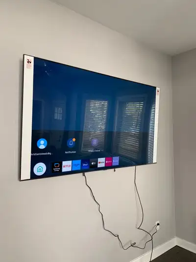 Professional TV installation., View more