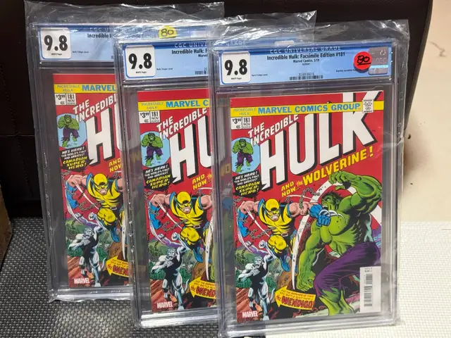 CGC 9.8 Incredible Hulk: Facsimile Edition #181 in Comics & Graphic Novels in Markham / York Region - Image 3