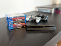 PS4 Slim - 1 TB - 2 Controllers and 8 games (GREAT DEAL!)