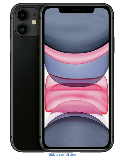 Unlocked iPhone 11-128gb for only $369 with 1 year Warranty!, View more