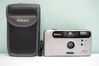 Nikon AF230 35mm film compact camera–Nikon quality w/ease of use, View more