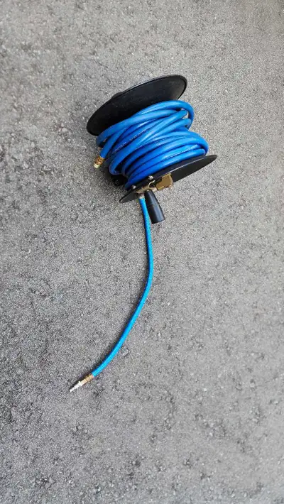 air pressure hose on reel, View more