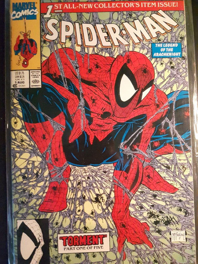 Comic Books-Spider-Man (McFarlane) NP in Arts & Collectibles in Vernon
