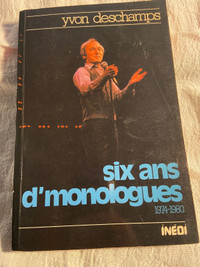 Yvon Deschamps - six ans d’monologues - 1974 à 1980