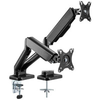 Gas Spring Dual Arm Monitor Stand