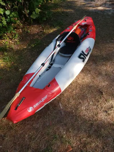 -Very good condition - high pressure floor -Included bag,oars, seat pump - contact phone number 416-...