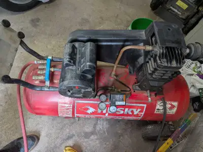 Air compressor and tools, View more