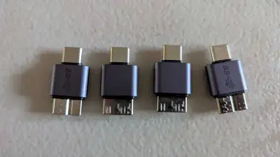 10Gbps USB C to Micro B External Hard Drive Adapter USB Type C, View more