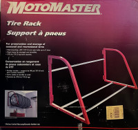MotoMaster Tire Rack
