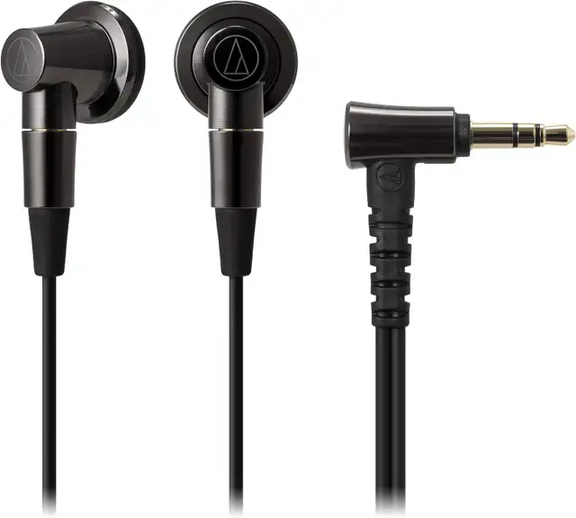 BNIB Audio-Technica ATH-CM2000Ti in-Ear Headphones, Black