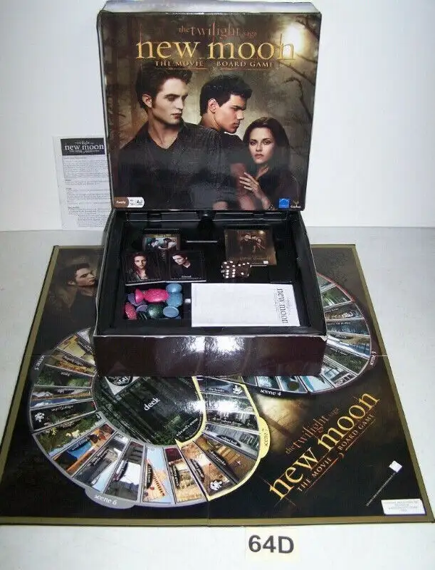 Pogo jumper & Twilight Saga New Moon Movie Board Game