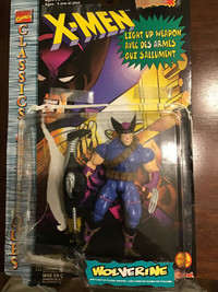 Unique Retro Marvel Wolverine Figure