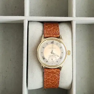 Vintage 1940s Girard-Perregaux Sea Hawk Men's Watch, View more