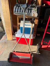 Manual push mower $60.00