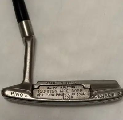 Beautiful Anser 2 Nickel blade putter 33” with graphite shaft and Super Stroke Ultra Slim 1.0 grip....