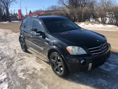 2007 Mercedes Benz ML 63 AMG All Wheel Drive SUV Hand Built 6.2L Naturally Aspirated V8 Producing 50...