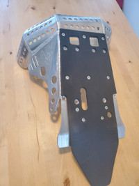 YZ250X Pipe Guard Skid Plate