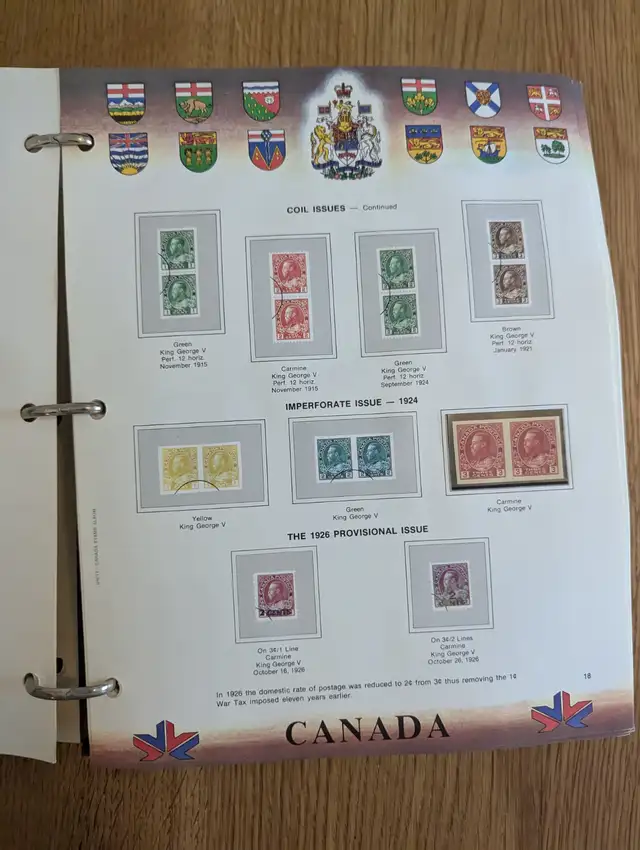 Unity Canada Stamp Album. Vol 1 in Hobbies & Crafts in City of Toronto - Image 8