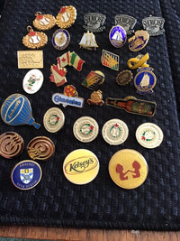 ASSORTED PINS FROM MY COLLECTION 