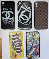 NEW ASSORTED FLEXIBLE IPHONE XR DESIGNER CASES 2 for $10